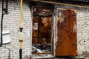 Fire Damage Restoration house