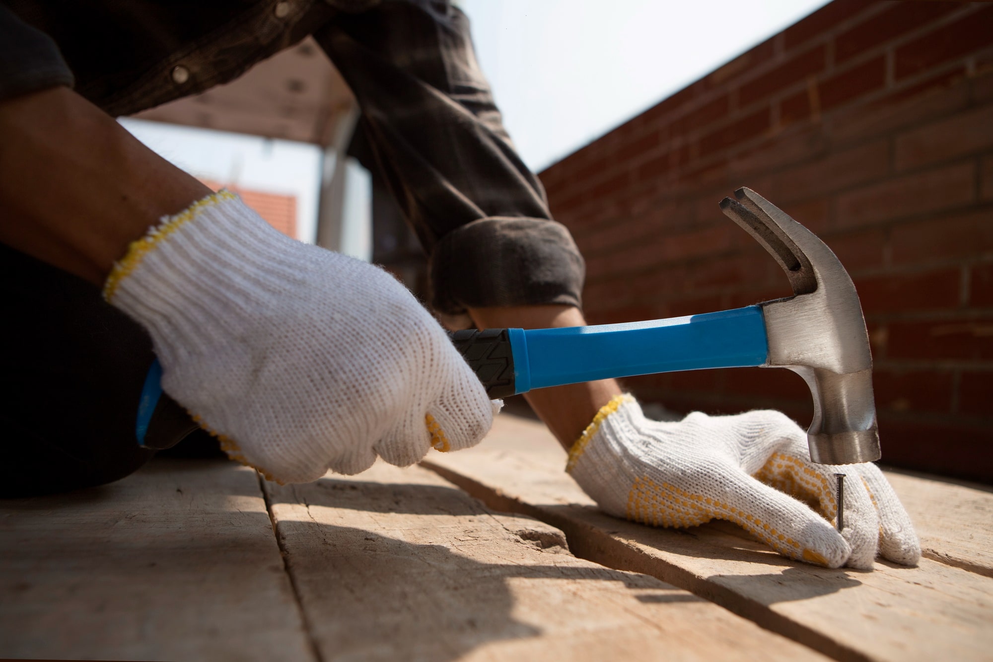 guy making House Foundation Repair